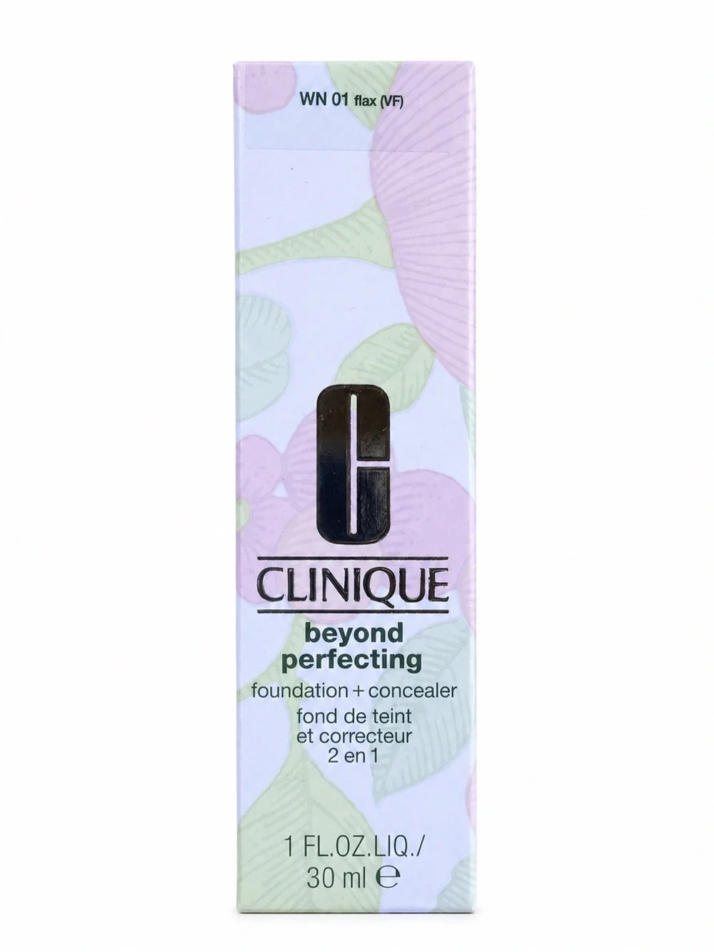 Clinique Beyond Perfecting Foundation + Concealer in WN 01 Flax 1oz BRAND NEW